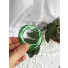 Zöld sörösüveg hajdísz