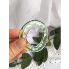 Világöszöld borosüveg hajdísz 2.