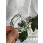 Átlátszó bosorüveg hajdísz 2.