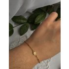 Kisvirág margaréta karkötő, 1 virágos