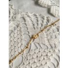 Kisvirág margaréta karkötő, 1 virágos