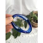 Kék sörösüveg hajdísz 2.