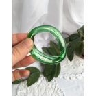 Zöld sörösüveg hajdísz 2.