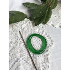 Zöld sörösüveg hajdísz 2.